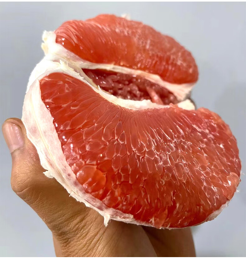 星派果 泰国红宝石青柚 新鲜蜜甜多汁红心柚 当季时令水果 6斤2个礼盒