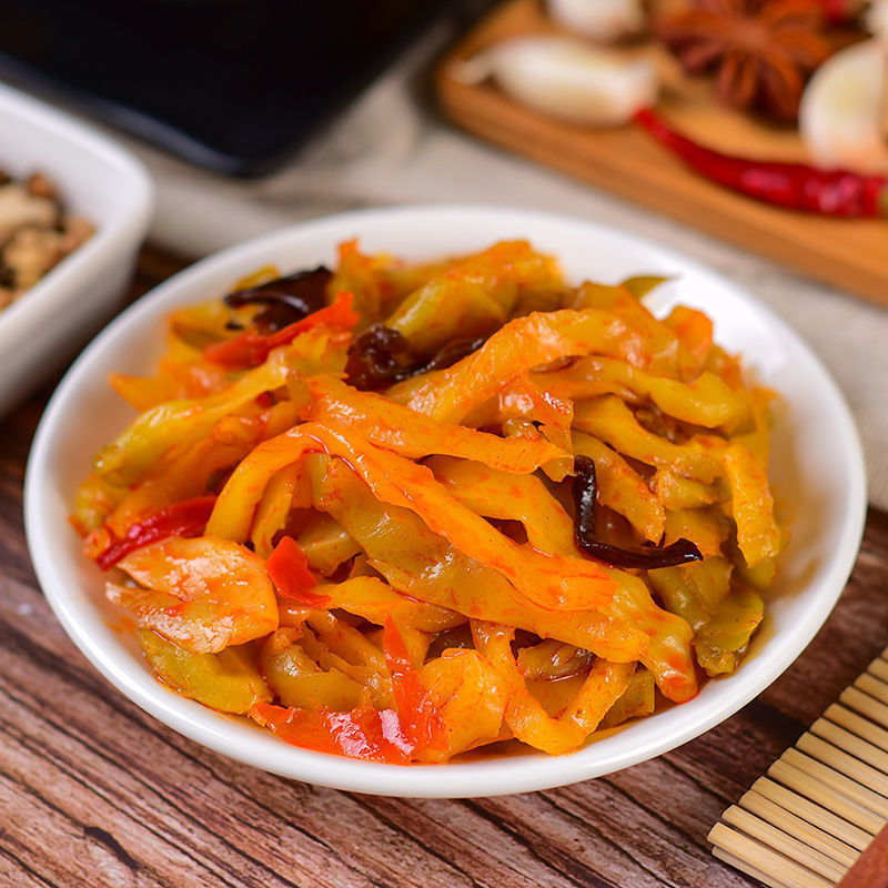 国产榨菜128g爽口下饭菜黄花什锦麻辣三丝榨菜 黄花什锦60g*10袋