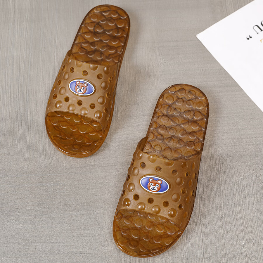 生胶拖鞋怀旧款越南生胶拖鞋男士夏季家用室内浴室防滑洗澡软底居家