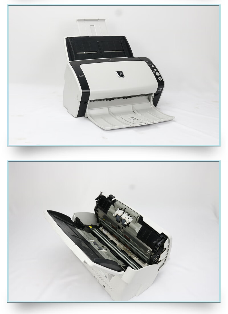 fi-6140zla高清办公快递文件票据连续快高速自动扫描仪 富士通6130 (2