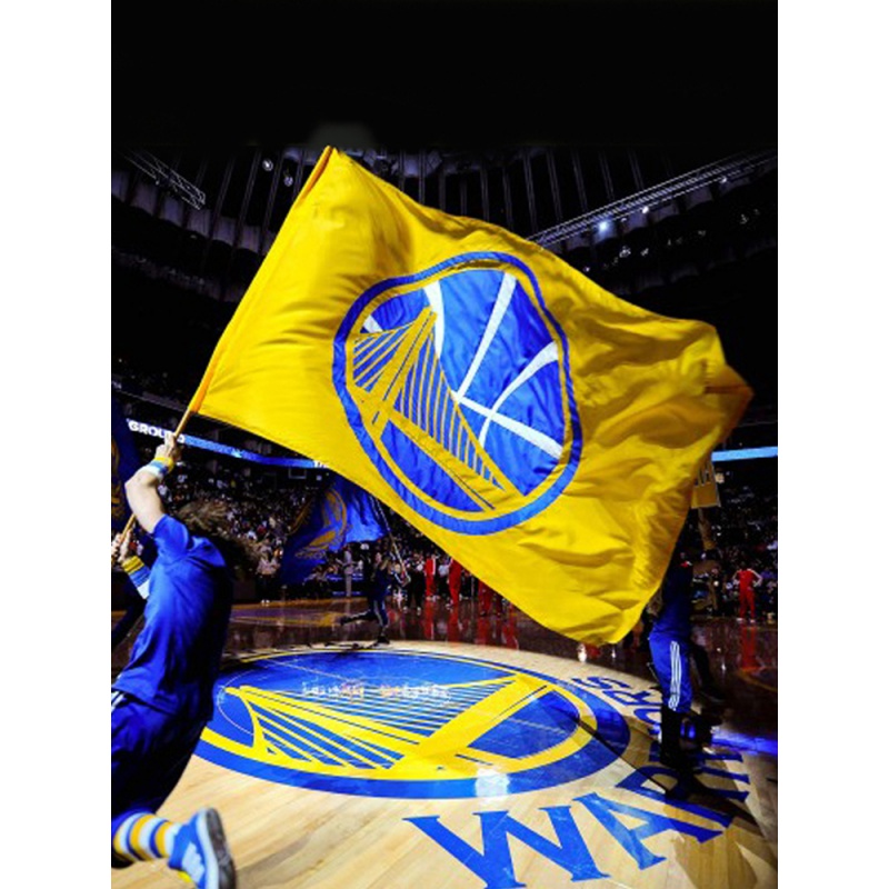 2022勇士总旗帜勇士总横幅旗帜2022勇士总旗帜nba球队旗子定做旗帜