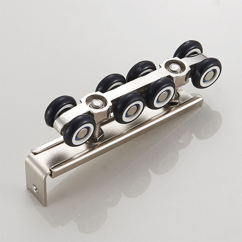 移门吊轮吊滑轮玻璃木门吊轨轮阳台推拉门移门轮8轮2只 12轮双轴吊轮