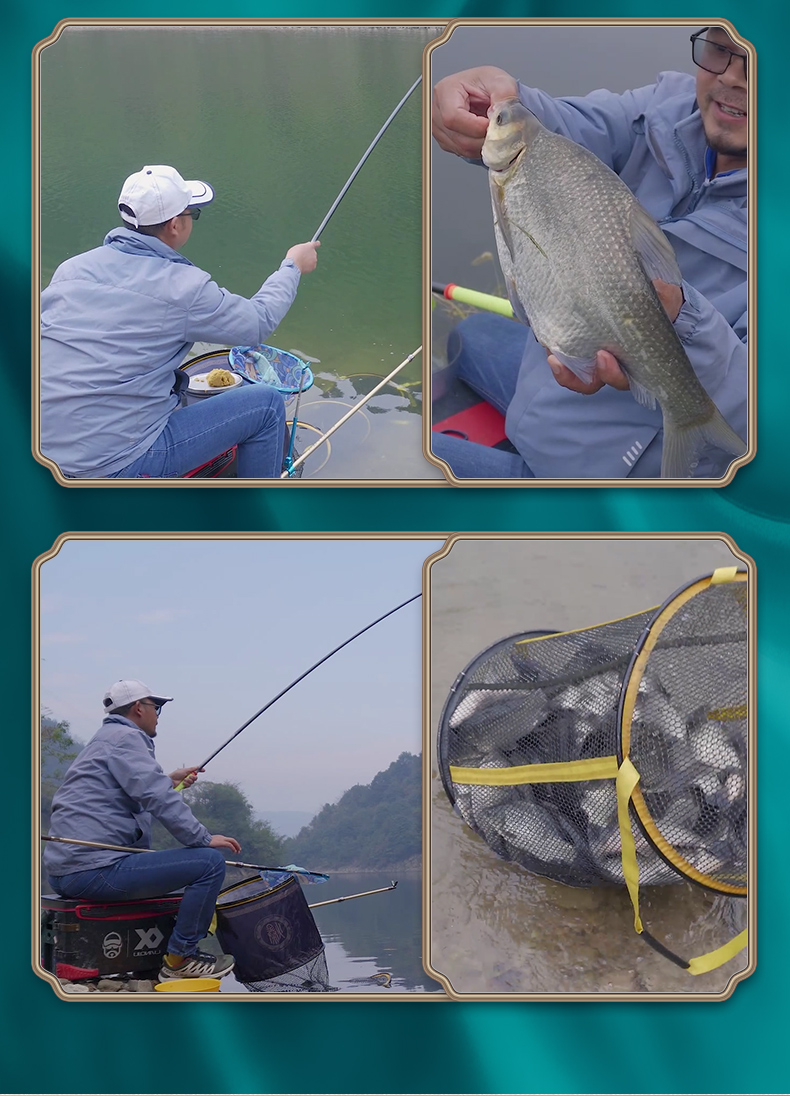 2022新款伯牙绝鱼竿二代碳素钓超轻超硬台钓手竿现货发售户外老曹lzn