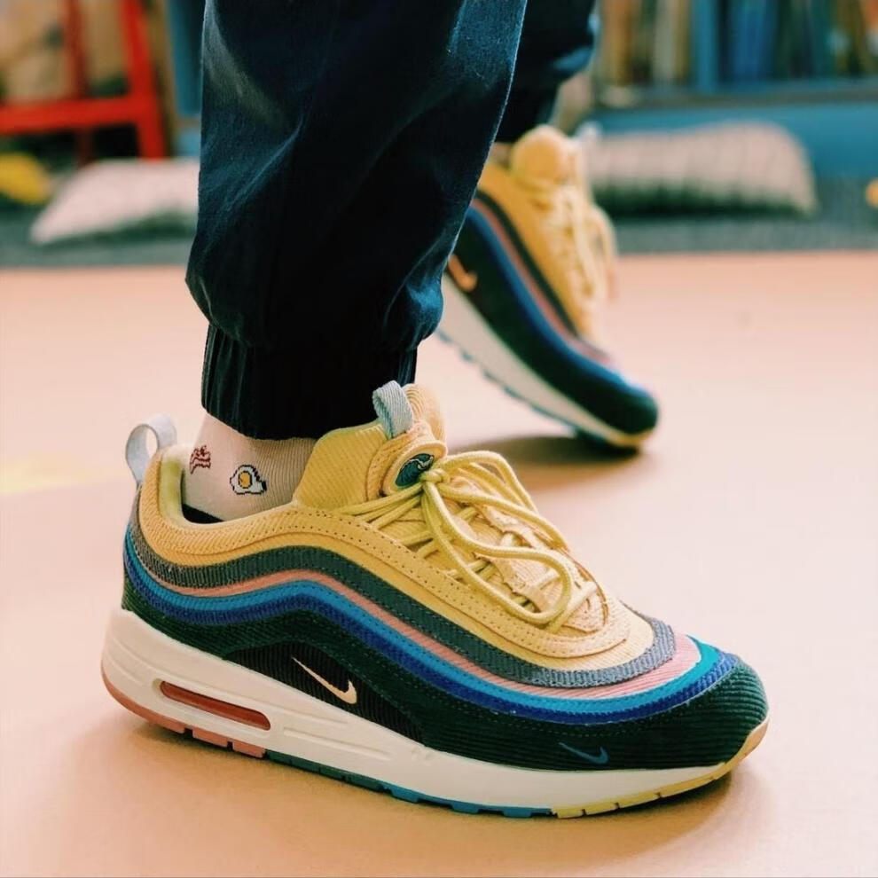 air max 97灯芯绒气垫鞋 sean wotherspoon男女运动鞋 max97灯芯绒 36