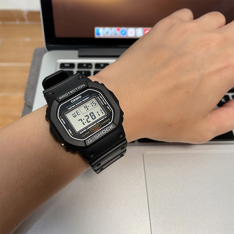 卡西欧casiogshock小方块电子手表男dw5600bb1bbnskmsdw5600ls7冰电之