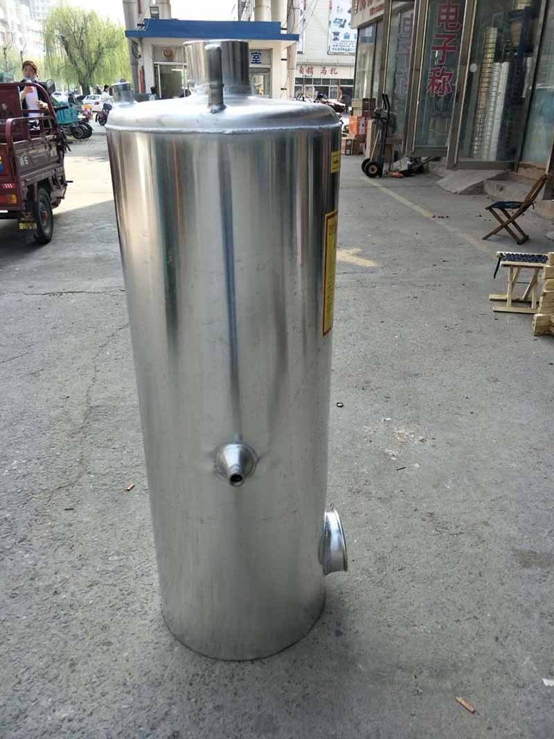 燃煤烧柴工地工厂家用小锅炉茶水炉子洗浴喝水烧水炉特制加厚500kgh