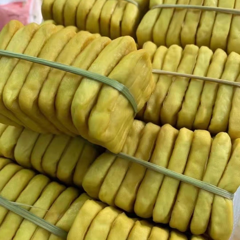 平远客家梅州平远特产正宗热柘豆干广东省内发货1000克 捆扎600克