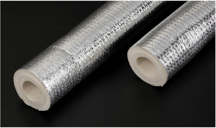 现货家用自来水管太阳能管pvcppr水管保温棉保温防冻防晒带锡纸加厚20