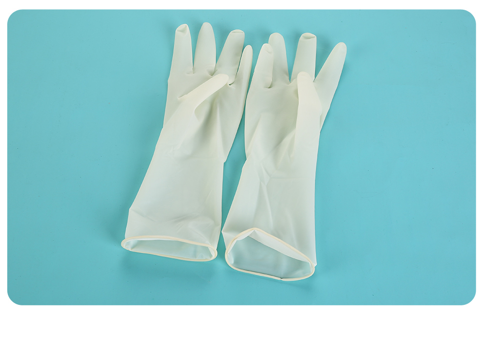 一次性橡胶外科手套手术手套检查手套 麻面乳胶手套 外科手套(无粉)