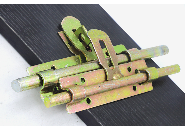 柒悦栖分体插销 左右铁插销 焊接插销 防盗门栓 铁门插销排销横铁皮