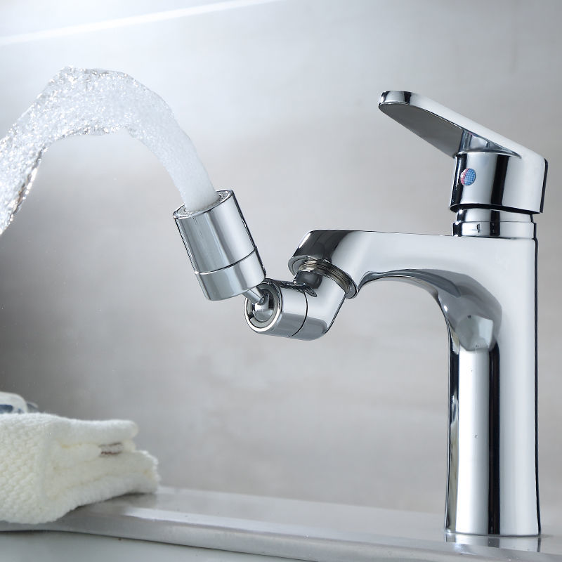 万象旋转双出水漱口神器 内牙龙头拍24mm外牙嘴巴适用面盆