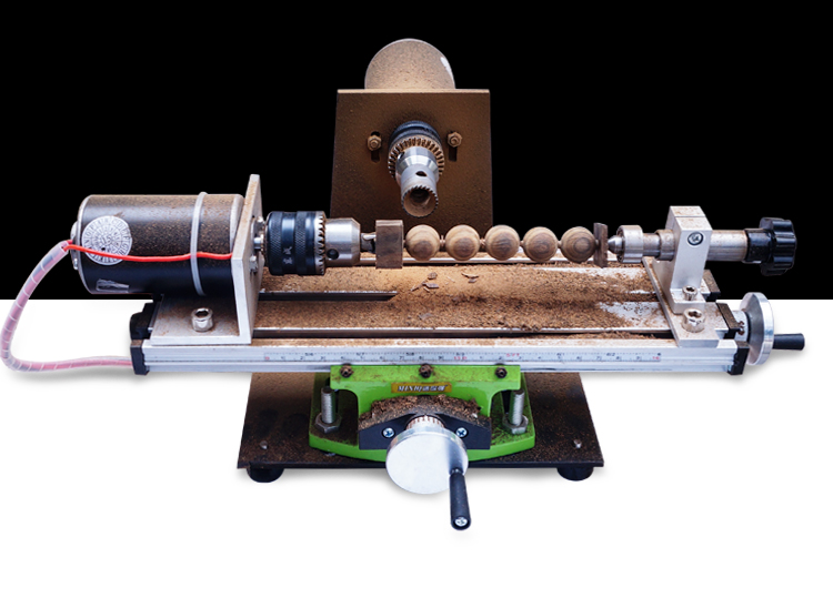 微型佛珠机小型圆珠车珠子机器家用佛珠车床diy木珠木工工具定制主机