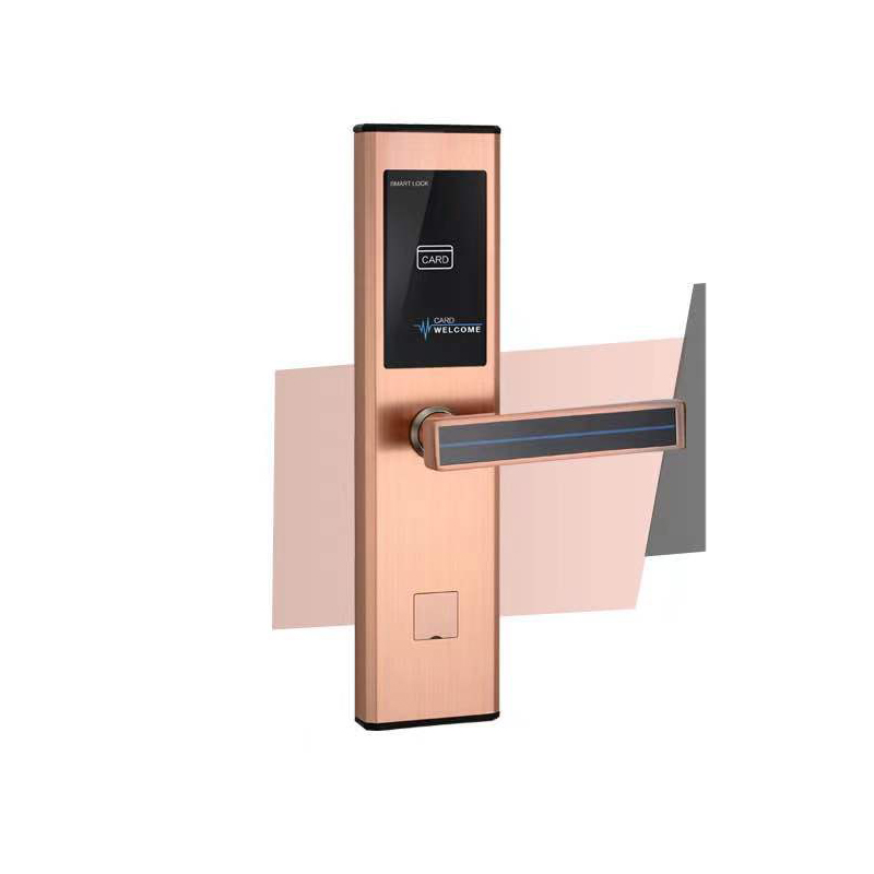 酒店门锁宾馆磁卡锁插卡酒店锁公寓民宿智能感应锁ic锁木门刷卡锁 801