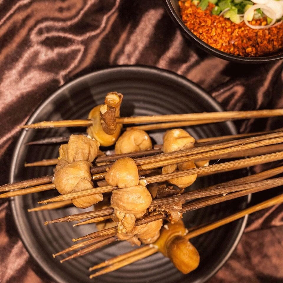 冒节子肥肠结子成都火锅串串食材商用新鲜冷冻四川一斤小包装 2斤