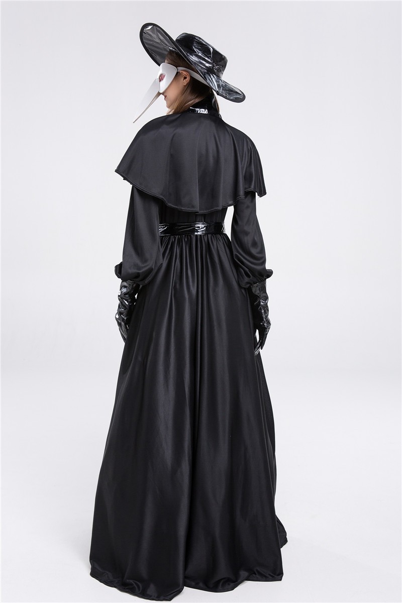 瘟疫医生cos服欧美瘟疫鸟嘴医生cos套装中世纪暗黑英雄服蚁人乌鸦长嘴