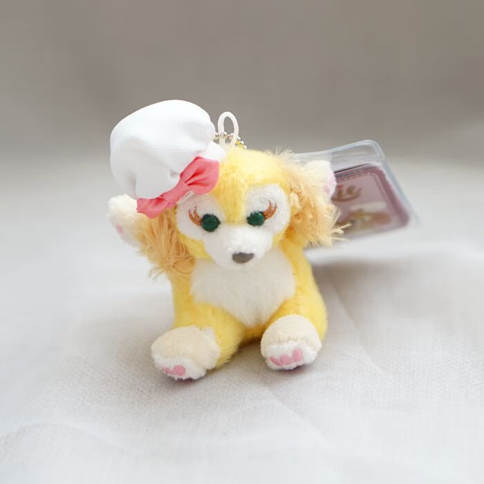 可琦安挂件 饼饼cookie曲奇狗厨师狗毛绒公仔斜挎包挂件头箍多款选