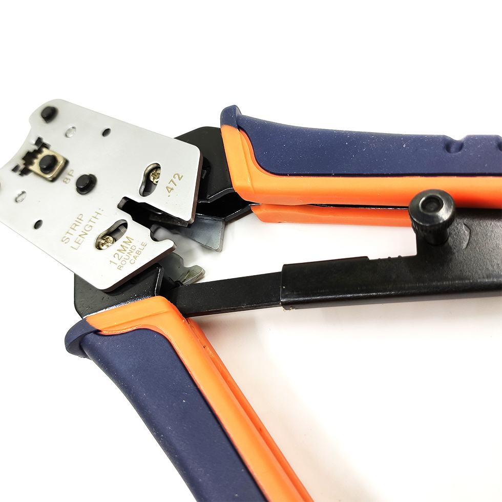 网钳 铝合金8p级 水晶头压线钳网线钳ht-l2182r 单用网钳rj45定制