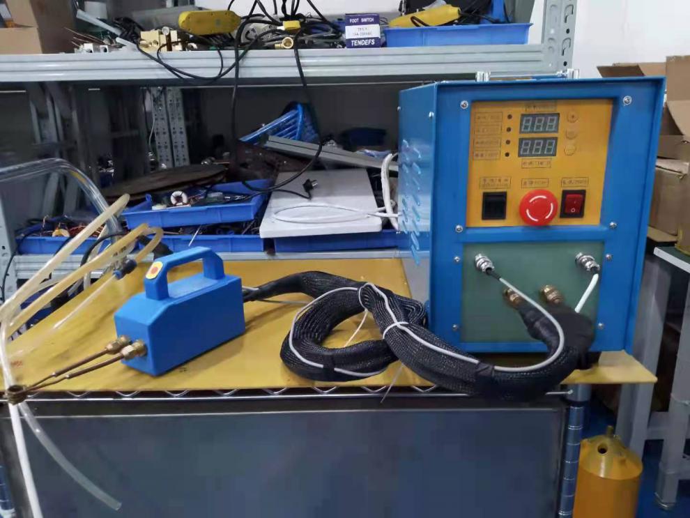 高频感应加热机手持式超高频感应加热机高震荡眼镜架首饰焊接钎焊设备