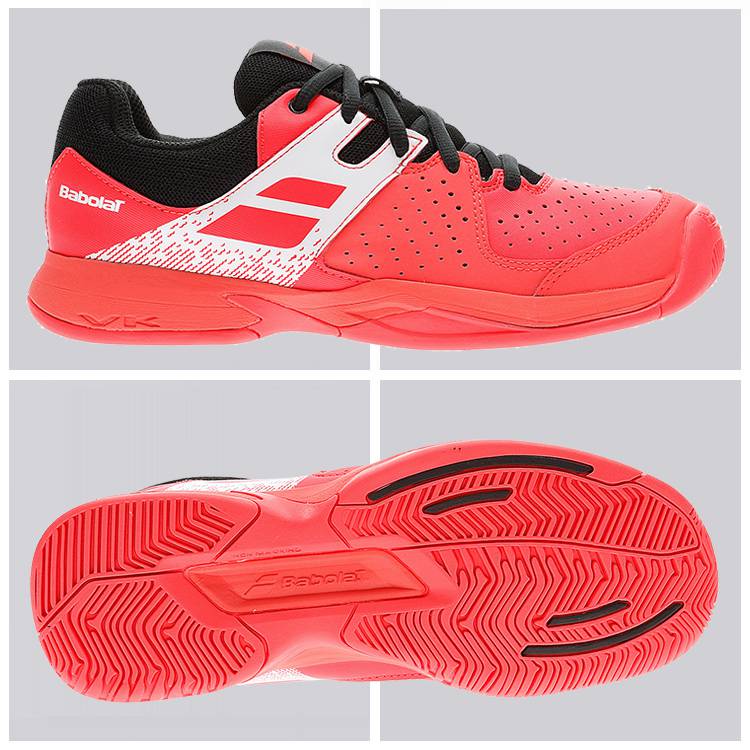 百宝力babolatpulsionallcourtjr儿童鞋男童女童青少年网球鞋propulse