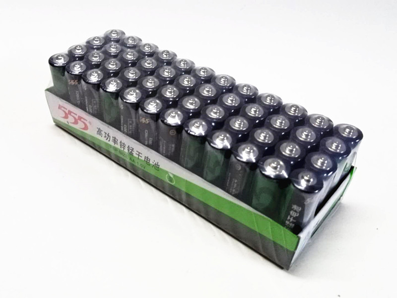 瓦凯龙 5号高锌碳性 555电池 5号 7号高功率锌锰 aa 遥控玩具电池 5号