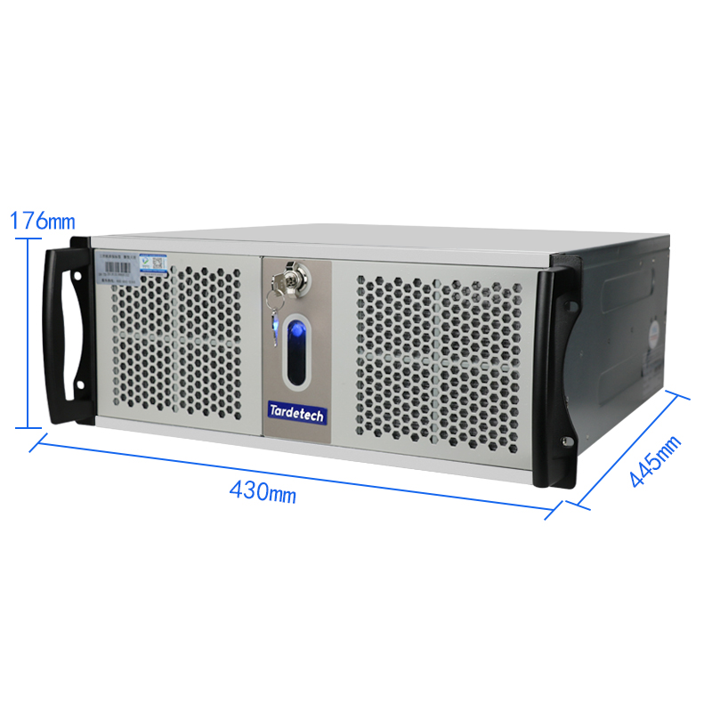 4U工控服务器储存电脑主机710S(878)E3处理器12USB自动化工控视觉