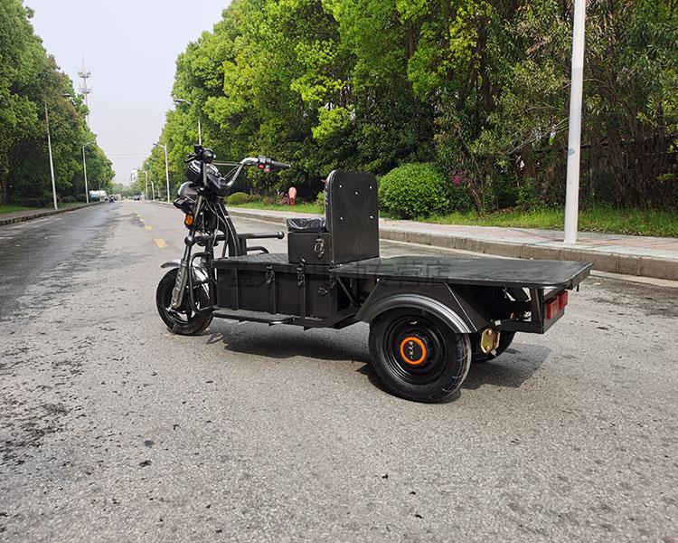 巨霸新款载重王三轮车大力神电动车送快递车拉货载货6072专用车升级