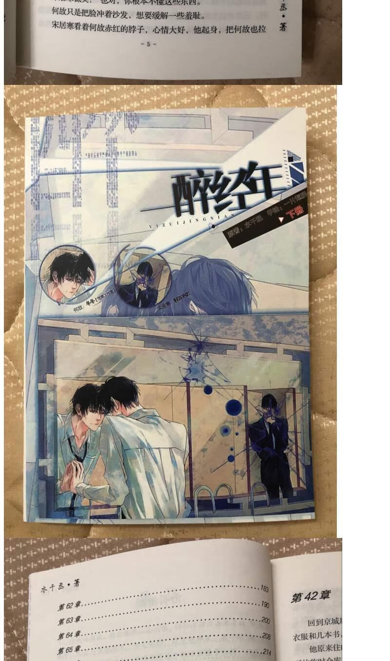 【自营配送】一醉经年by水千丞个人志全套上下册 一醉【图片 价格