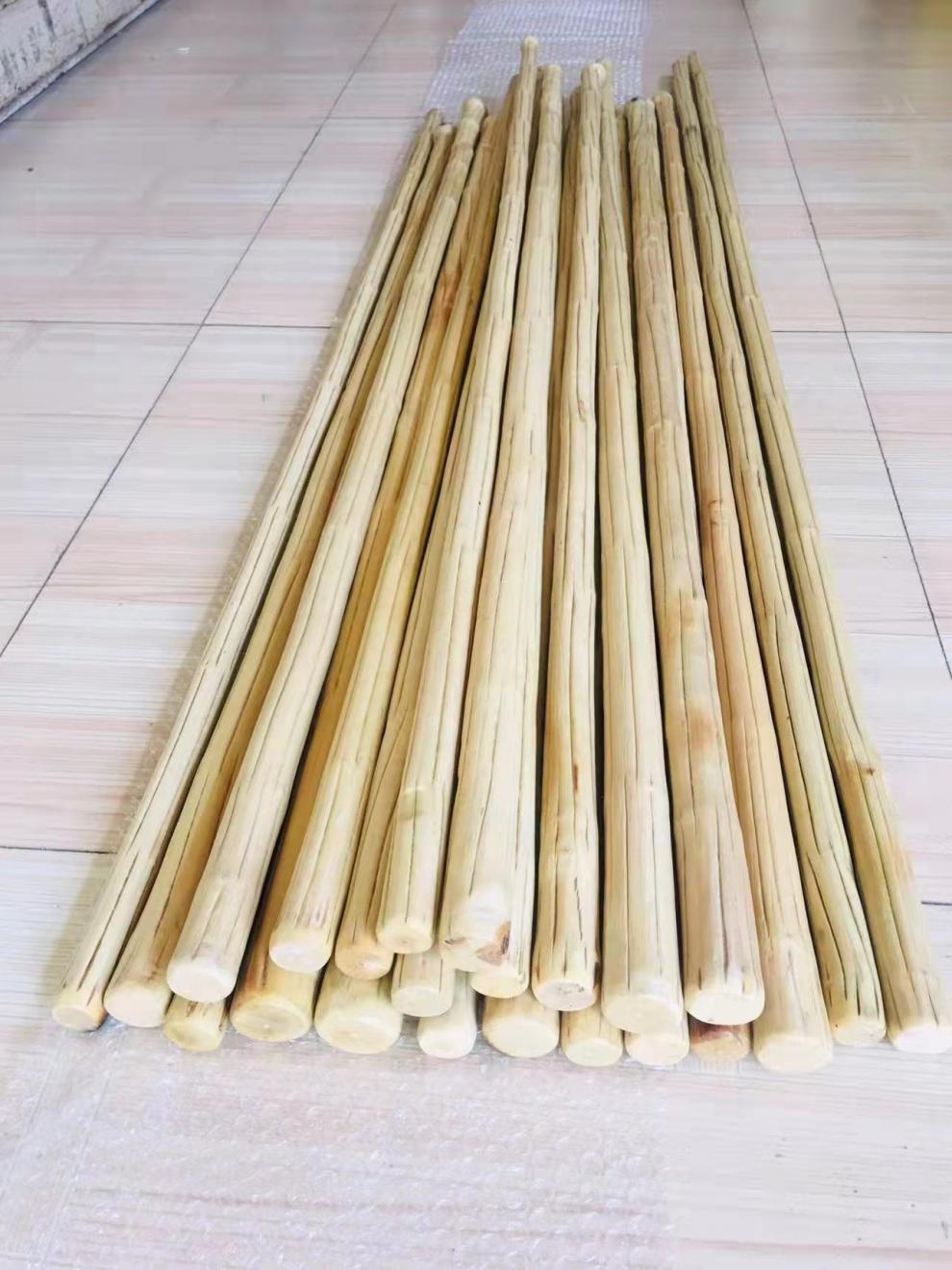 降龙木原木棍五台山降龙木六道木九道武术棍鞭杆十三把登山杖原木干料