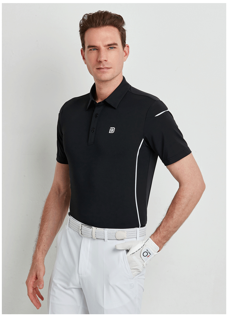 奥西劳德ouxldne品牌高尔夫服装男装短袖t恤时尚百搭休闲polo衫速干