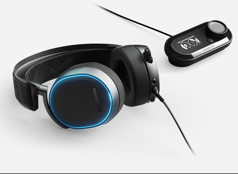 pro gamedac电脑有线电竞吃鸡降噪游戏耳机耳 寒冰pro gamedac 黑色