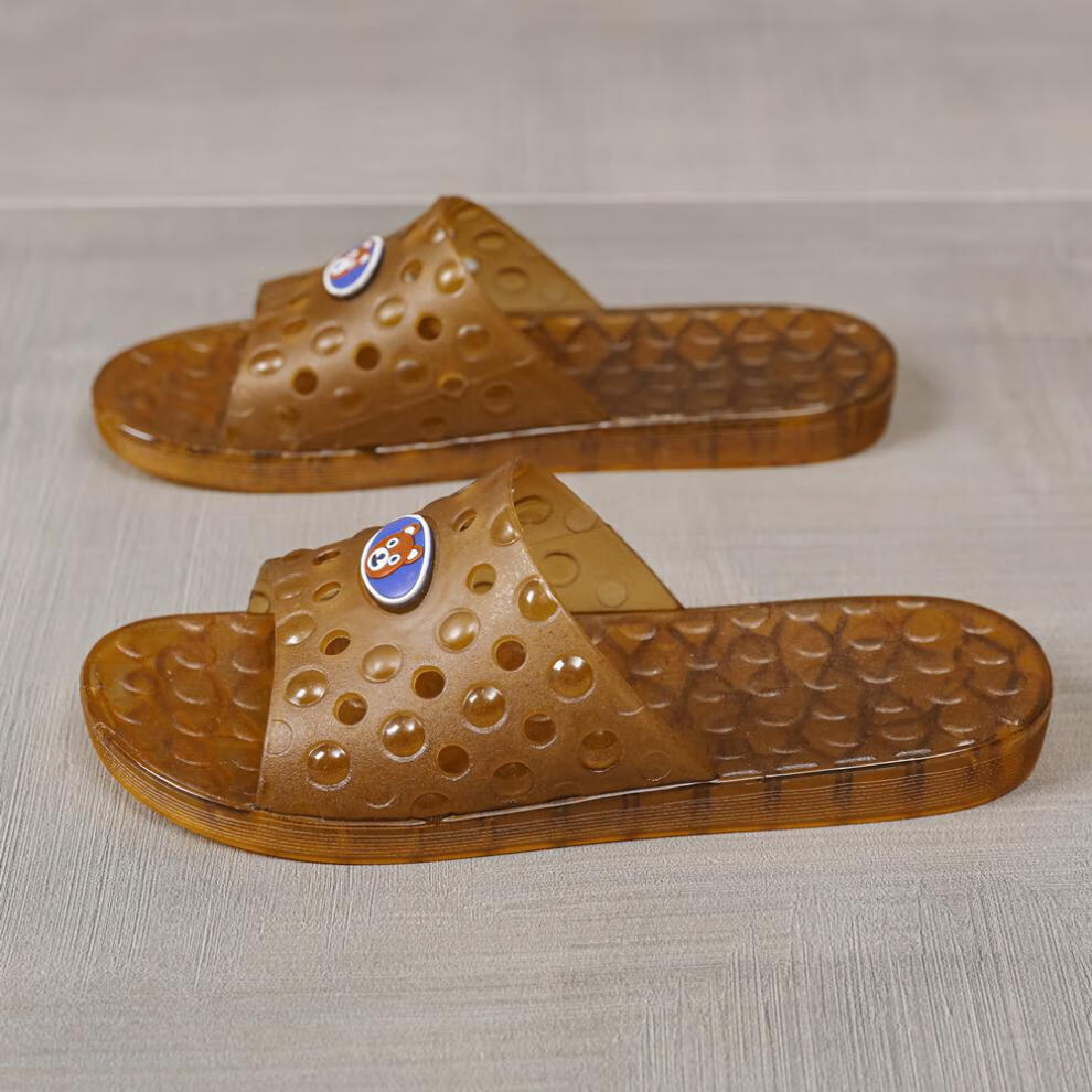 生胶拖鞋怀旧款越南生胶拖鞋男士夏季家用室内浴室防滑洗澡软底居家