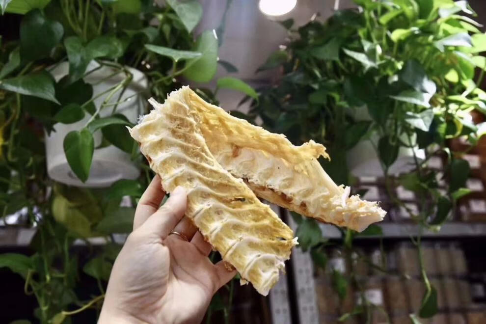 鳕鱼骨250克 新鲜日晒鳕鱼骨 天然鳕鱼鱼骨 海产干货煲汤鱼骨 鳕鱼骨