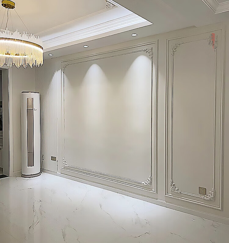 石膏线装饰条大红花表彰厅电视沙发卧室背景墙边框条装饰线仿造型收边