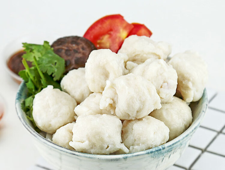 墨鱼风味丸 500g 火锅食材 火锅丸子 烧烤食材 关东煮食材 鱻宴虾饼