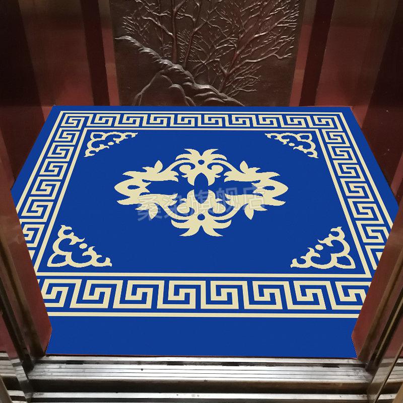 【618嗨购】2022新款电梯轿厢专用地毯电梯电梯口地毯定制logo广告毯