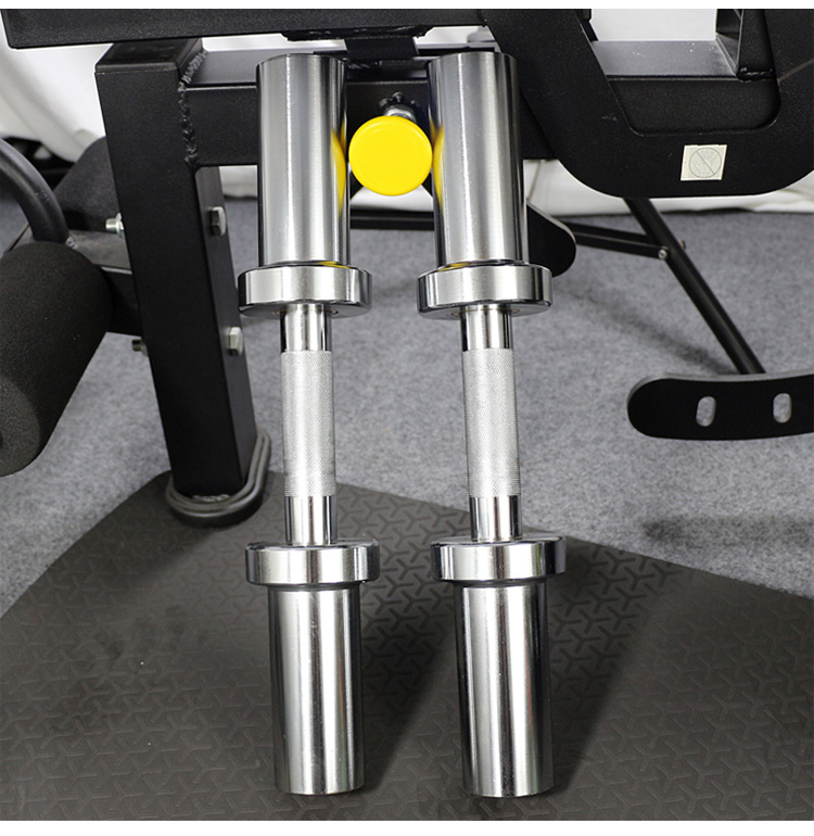 5孔径电镀哑铃杆丝光杆哑铃杆短 哑铃杆通用一对 哑铃杆子 哑铃奥杆