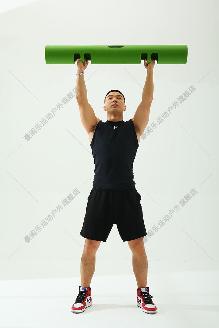 橡胶炮筒功能性训练柱负重能量炮管环保tpr健身房私教炮筒vipr8kg蓝色