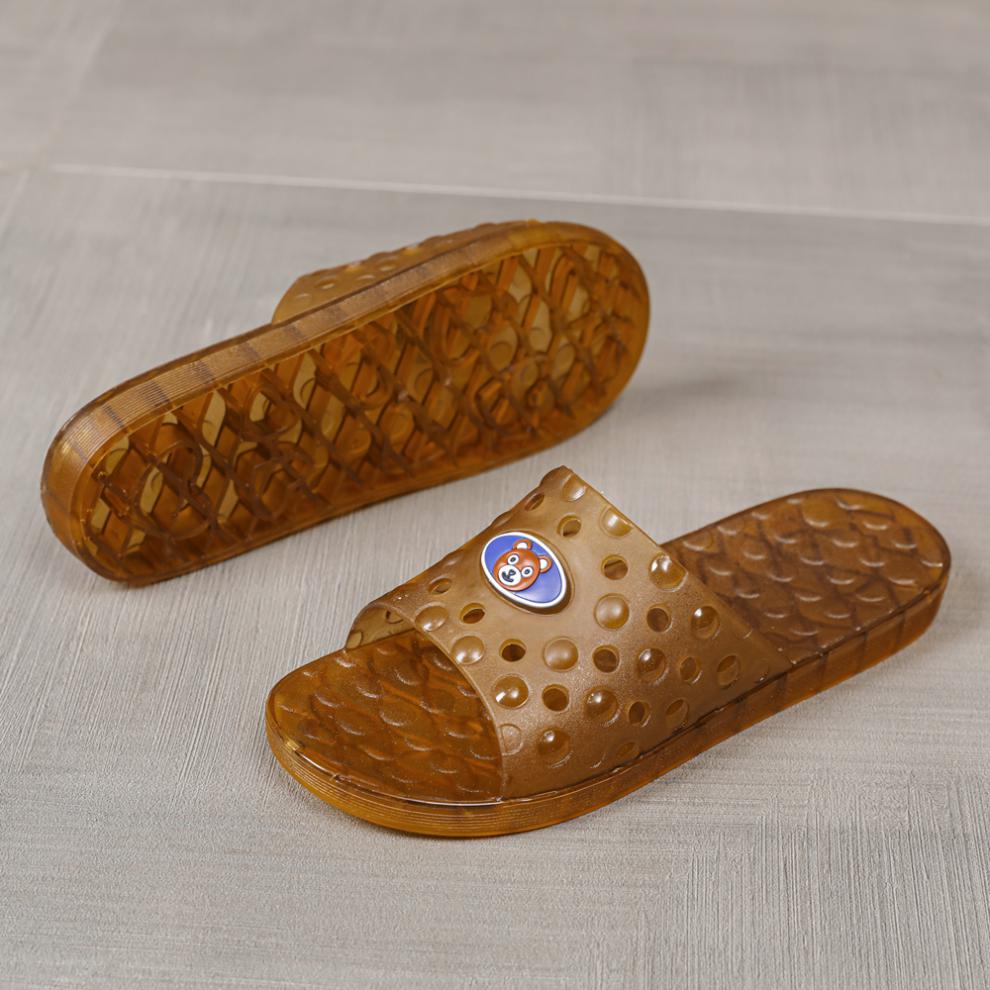 生胶拖鞋怀旧款越南生胶拖鞋男士夏季家用室内浴室防滑洗澡软底居家
