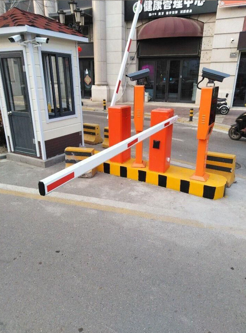 道闸杆小区升降杆拦车挡车杆铝合金起降杆栅栏杆八角道闸杆伸缩杆八角