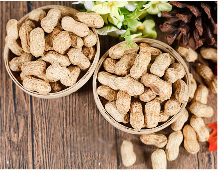 福清龙田 沙埔白晒花生新 原味水煮晒干烘干花生福建特产散装零食