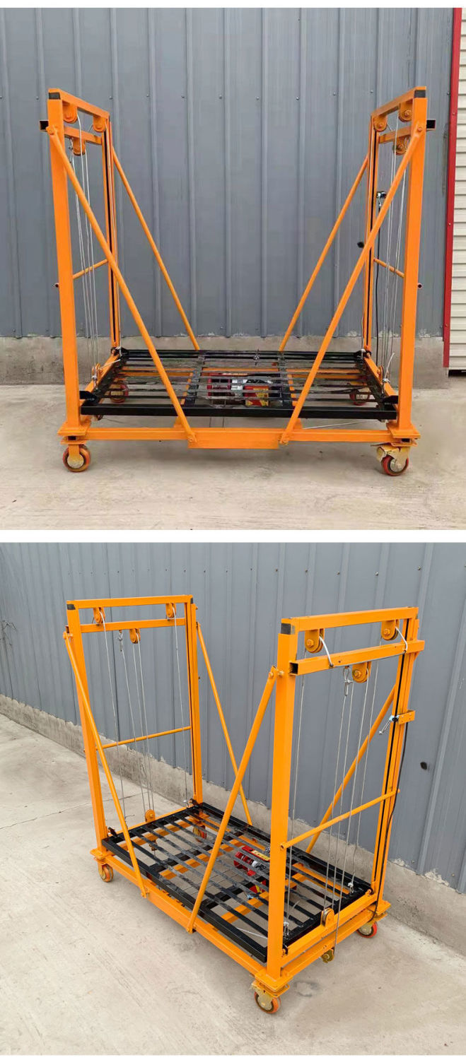 新型电动脚手架移动升降机提升机起重设备升降货物专用升降平台 电动