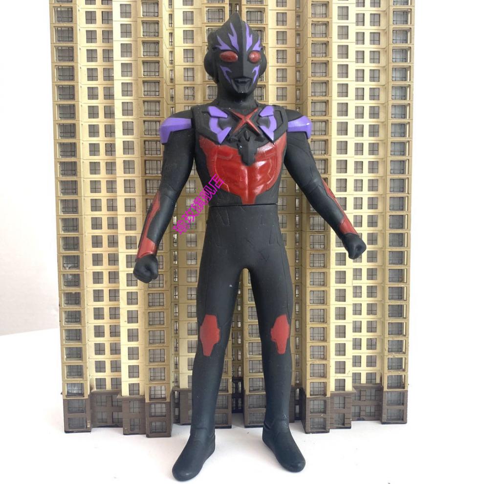 艾克斯奥特曼软胶人偶玩具战士闪光玩偶对战怪兽哥莫拉雷德王杰顿 13