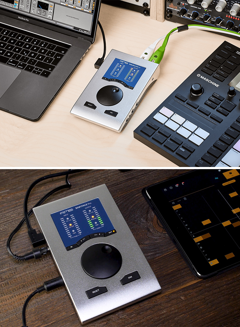 【品牌官方直售】rme babyface pro fs娃娃脸声卡户外无线直播设备