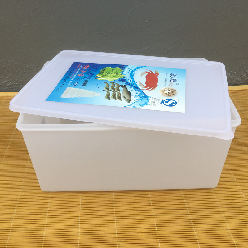 肥猫保鲜盒肥猫保鲜盒大容量大特大号长方形白色冰箱防串味冰柜商用