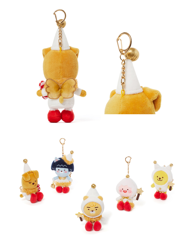 kakao friends 卡通毛绒可爱玩偶挂件钥匙扣包包圣诞节礼物男女 neo