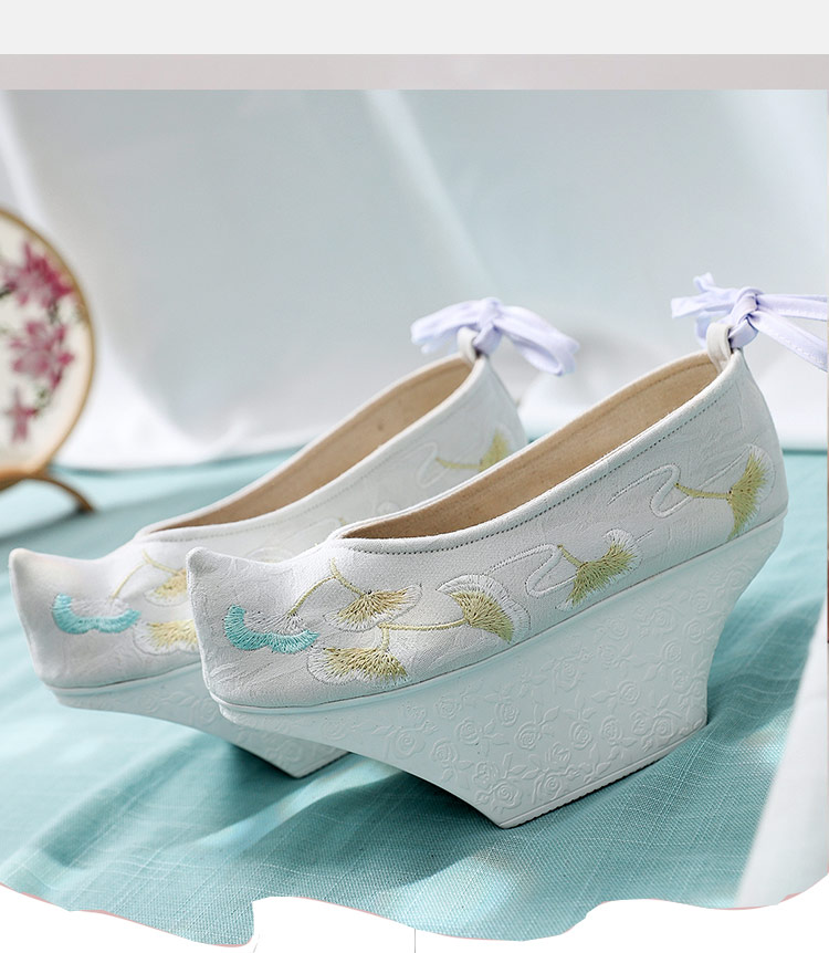 【好货热荐】品牌古代清朝贵妃宫廷戏曲鞋花盆底晴川旗鞋甄嬛鞋古装鞋