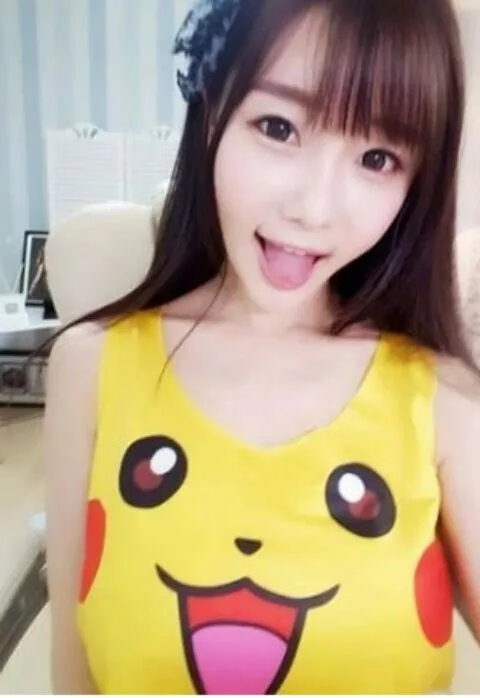 【jd优选】皮卡丘衣服显胸短款上衣3d大女主播直播上镜韩版性感紧身