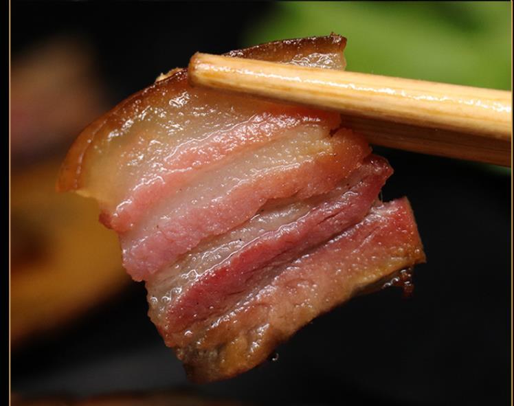 5折重庆巫溪万春村腊肉特产柏树柴火烟熏腊肉五花肉腊五花圆尾瘦肉