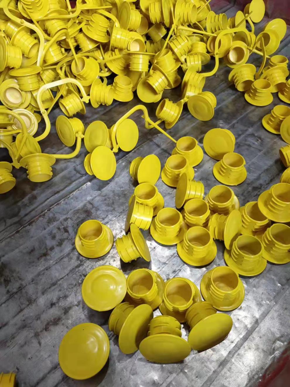 48钢管帽脚手架保护套胶套镀锌管堵头架子管塑料帽防尘帽保护盖 经理