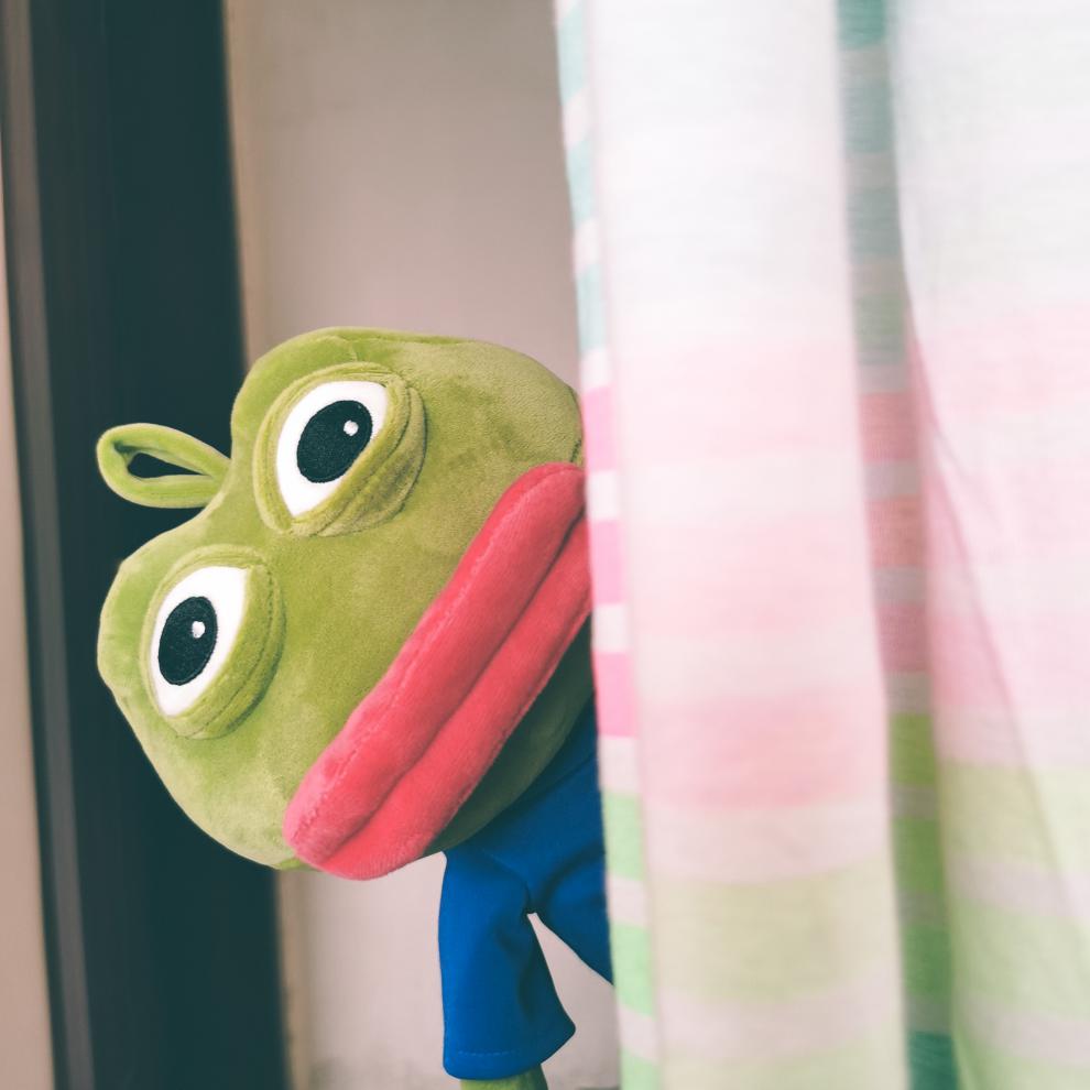孤寡青蛙周边情人节七夕青蛙孤寡礼物玩偶纸巾盒眼罩周边毛绒 送闺蜜
